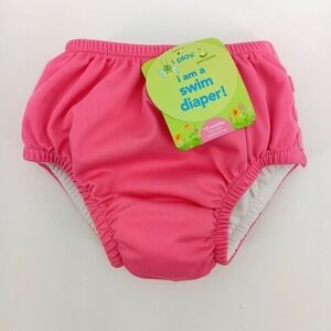 I Play, by Green Sprouts, Swimsuit Diaper, Reusable & Absorbent, Size 12M